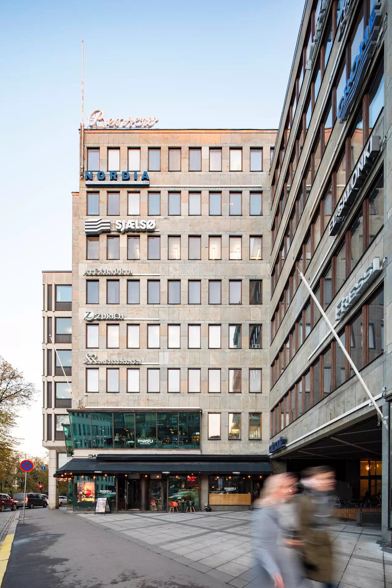 Toimisto, Bensowin talo