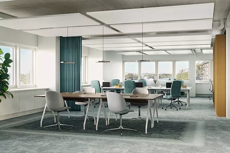 Pitkansillanranta visualisoitu työtila, josta hyvä näköala Eläintarhan lahdelle 